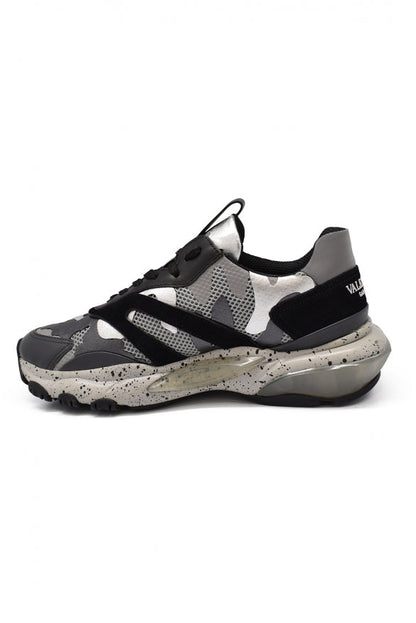 Valentino Garavani Men Bounce Camouflage Sneakers by Luosophy