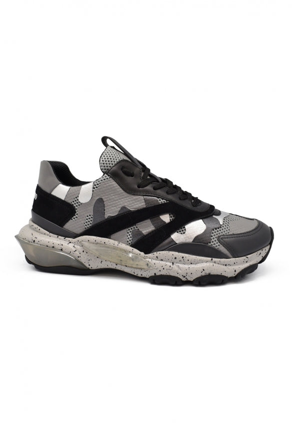 Valentino Garavani Men Bounce Camouflage Sneakers by Luosophy