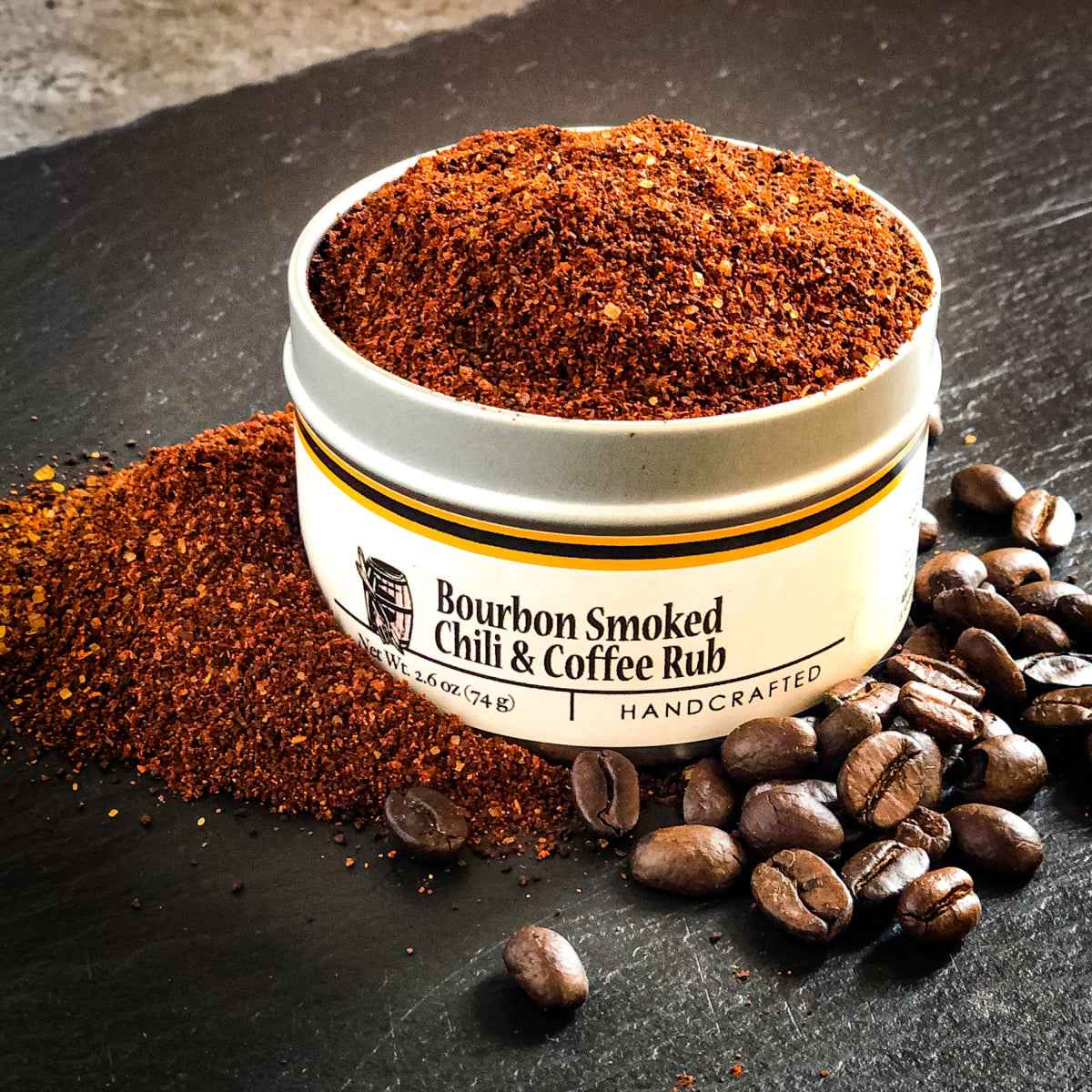 Bourbon Smoked Chili &amp; Coffee Rub