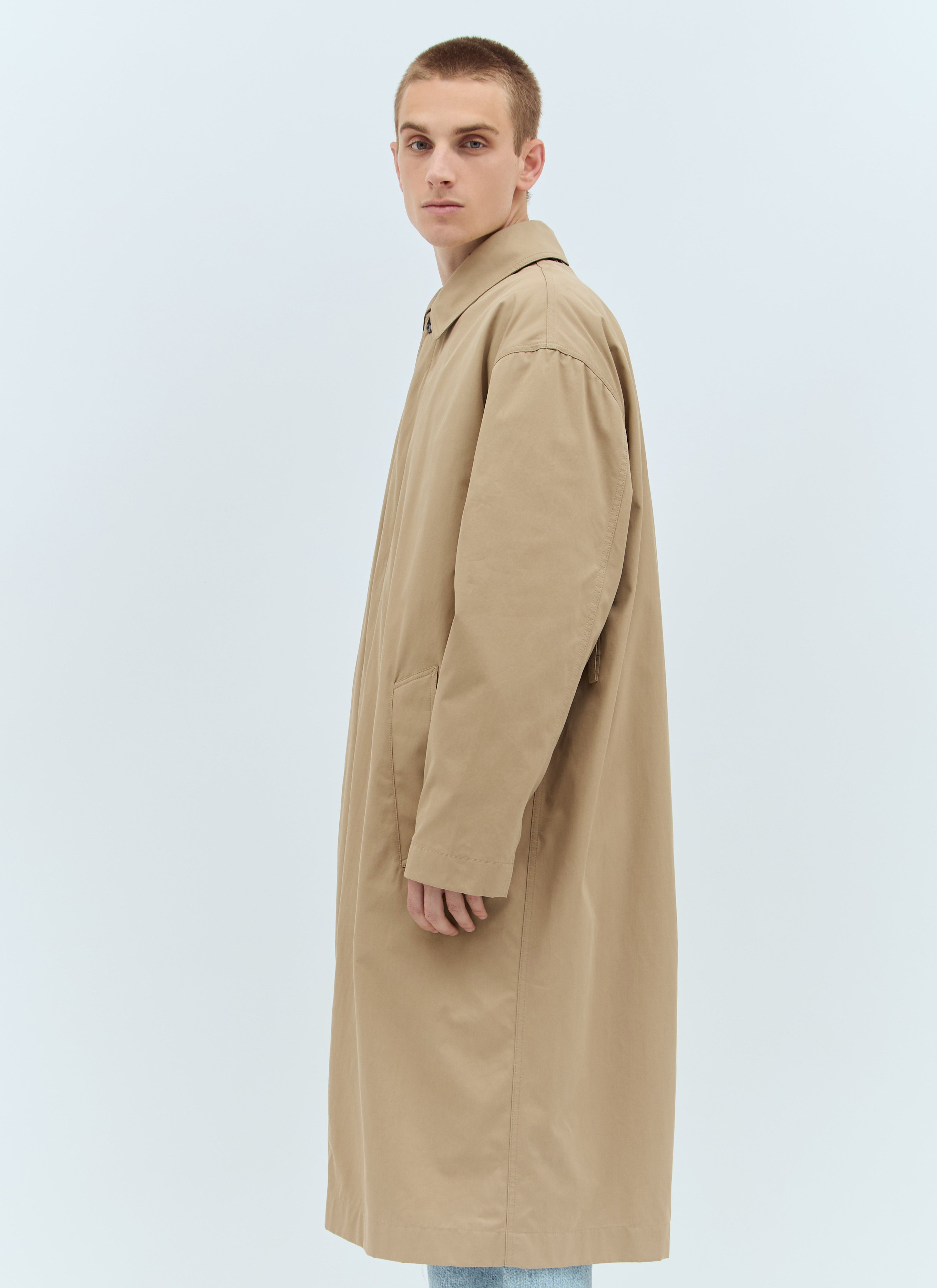 Bottega Veneta Men Cotton Twill Trench Coat by Luosophy