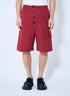 Bottega Veneta Men Light Cotton Twill Shorts by Luosophy
