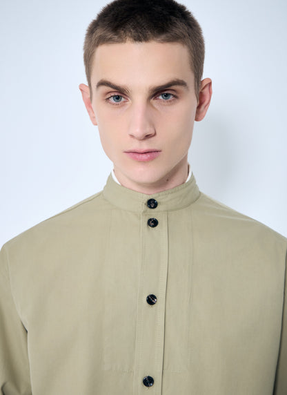 Bottega Veneta Men Light-Cotton Twill Overshirt by Luosophy