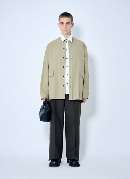 Bottega Veneta Men Light-Cotton Twill Shirt by Luosophy