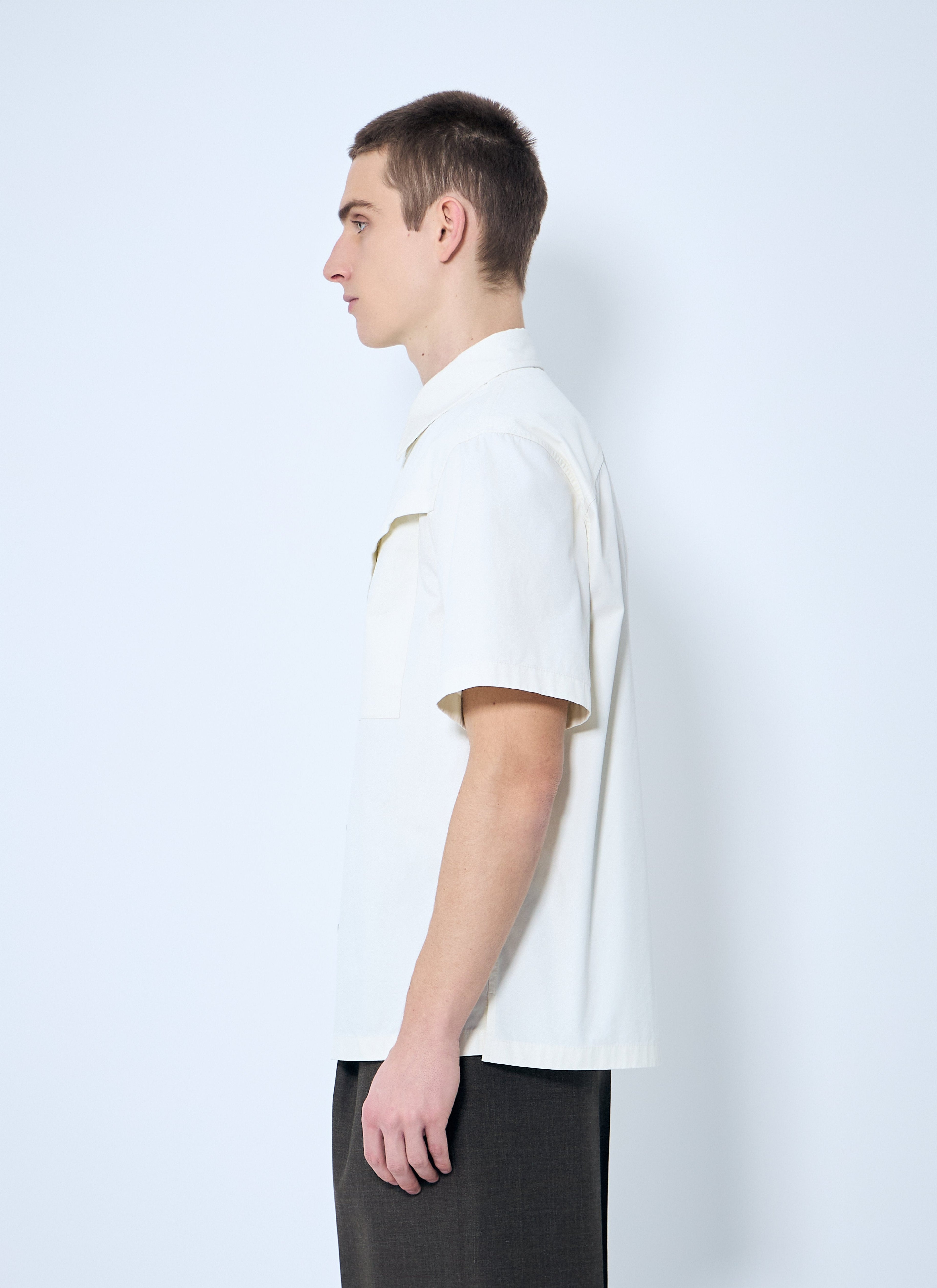 Bottega Veneta Men Light-Cotton Twill Shirt by Luosophy