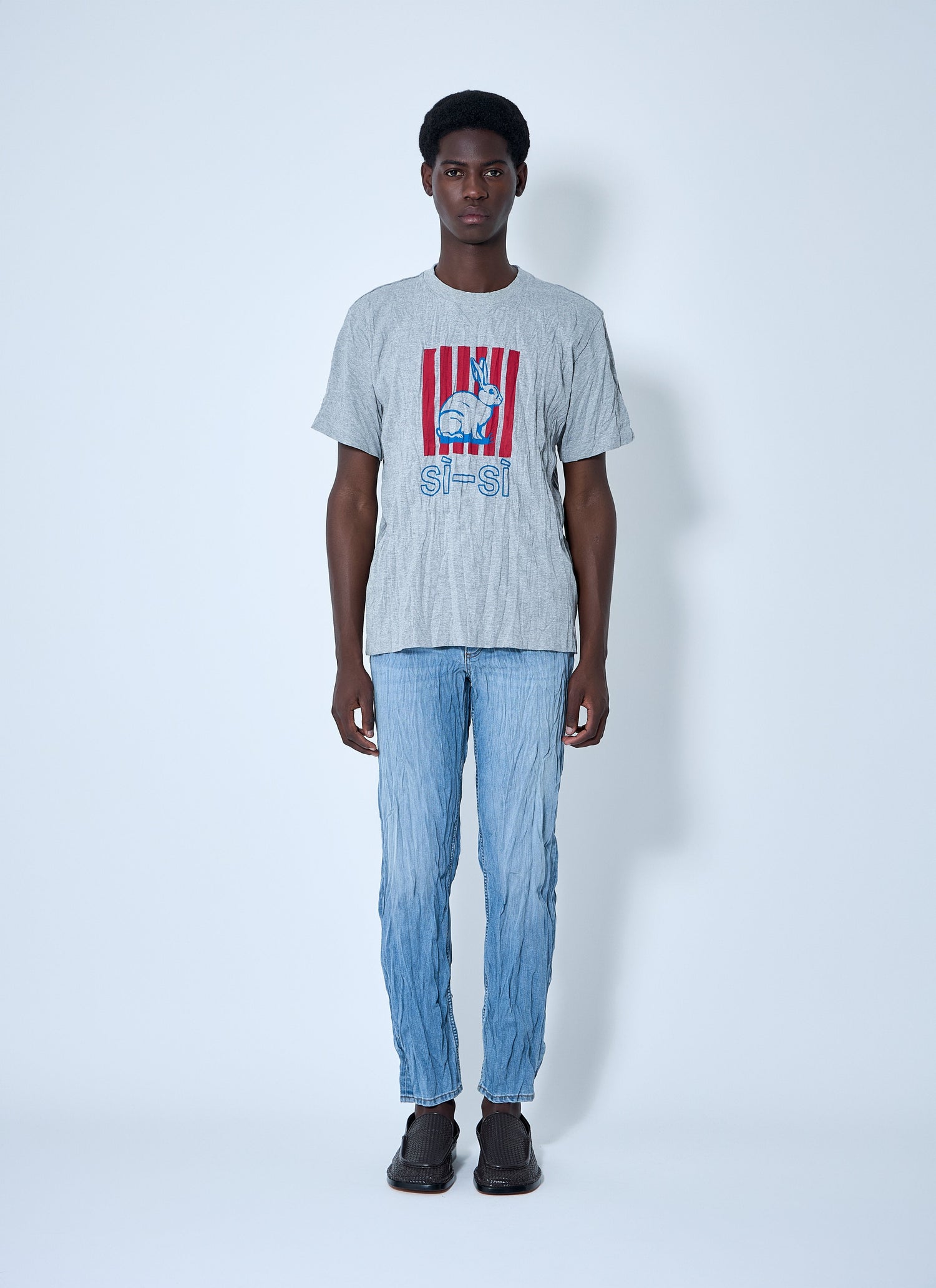 Bottega Veneta Men Crushed Jeans by Luosophy