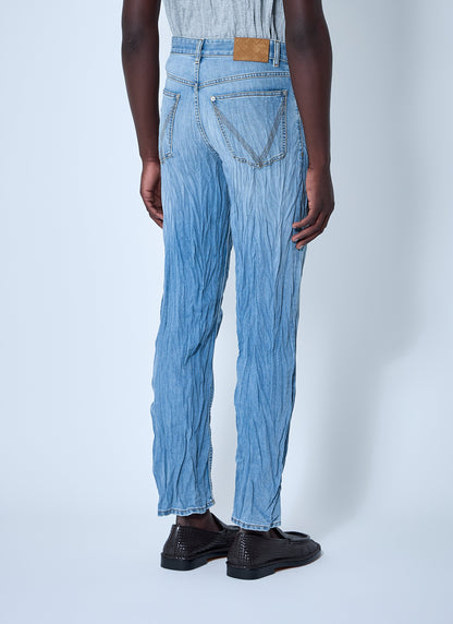 Bottega Veneta Men Crushed Jeans by Luosophy