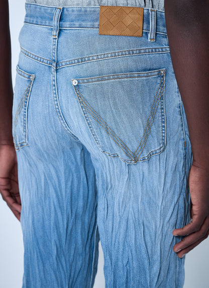 Bottega Veneta Men Crushed Jeans by Luosophy