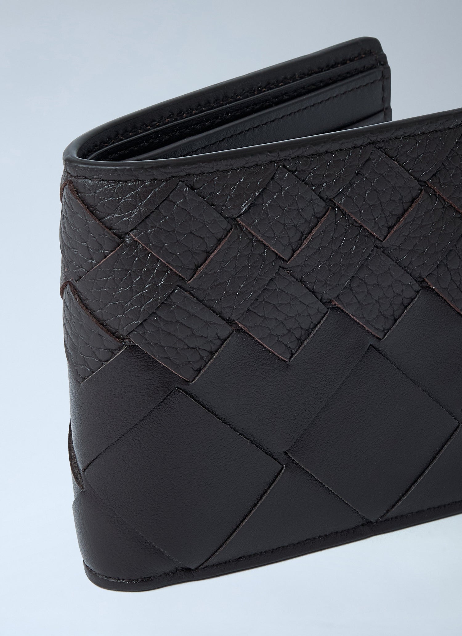 Bottega Veneta Men Intrecciato Bi-Fold Wallet by Luosophy
