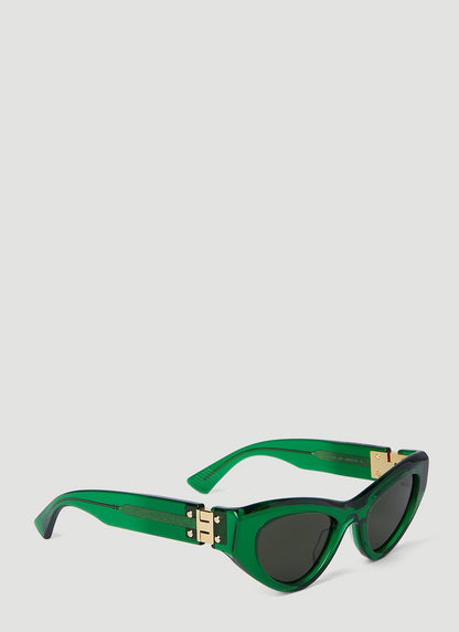 Bottega Veneta Women Bv1142s Cat Eye Sunglasses by Luosophy