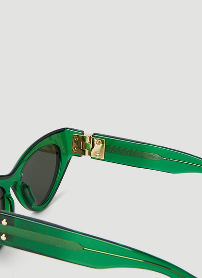 Bottega Veneta Women Bv1142s Cat Eye Sunglasses by Luosophy