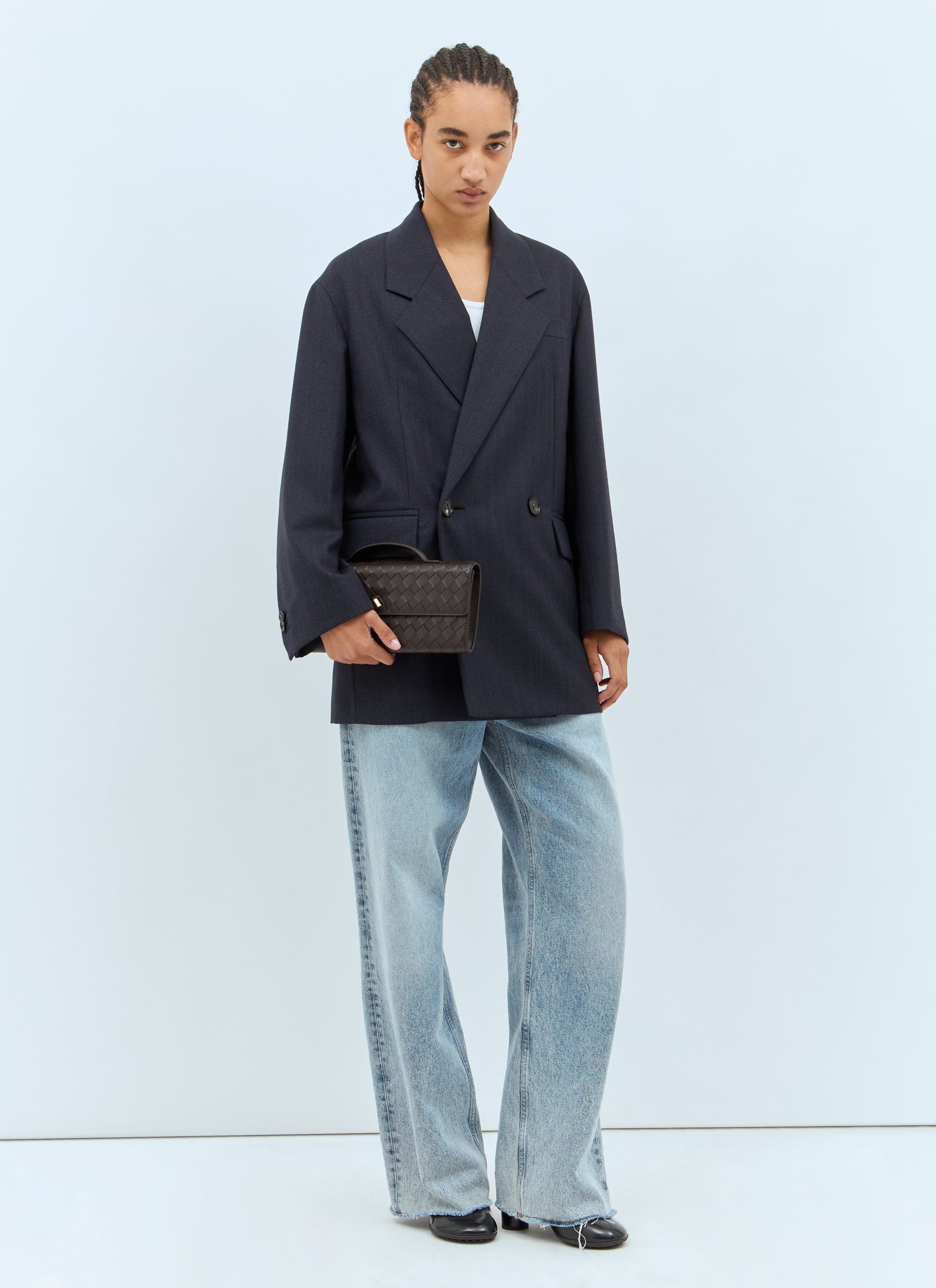 Bottega Veneta Women Wool Blazer by Luosophy