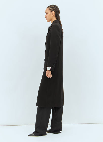 Bottega Veneta Women Matt Fluid Viscose Jersey Coat by Luosophy