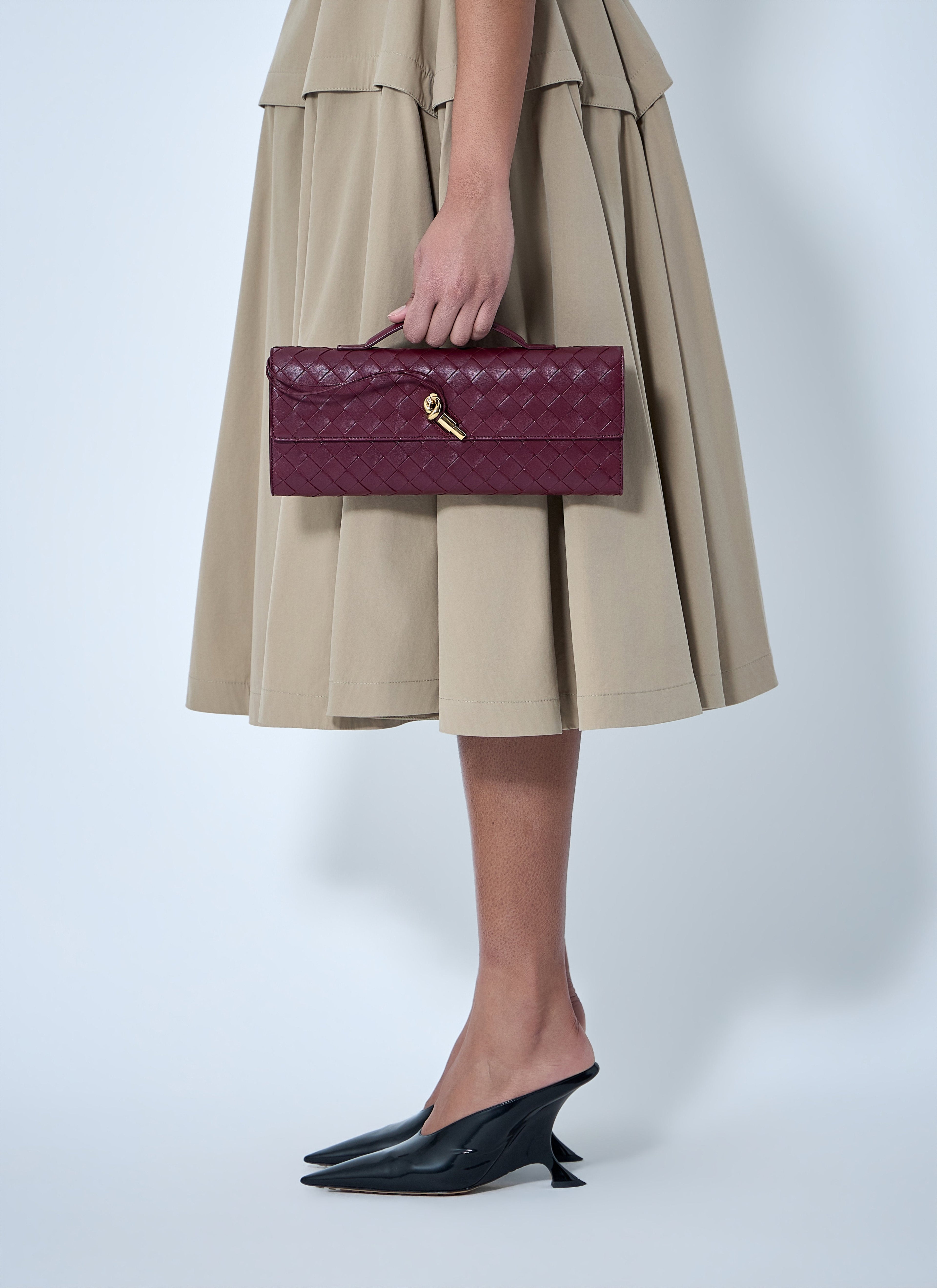 Bottega Veneta Women Long Andiamo Clutch by Luosophy