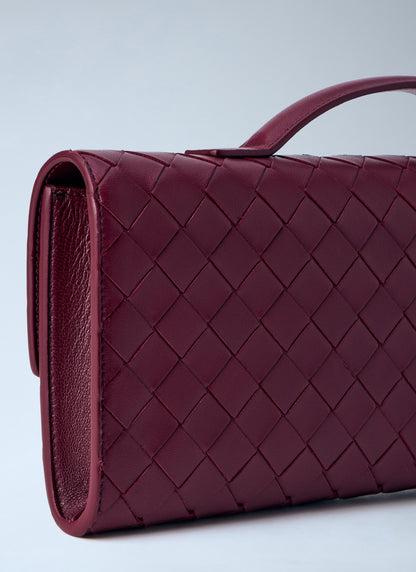 Bottega Veneta Women Long Andiamo Clutch by Luosophy