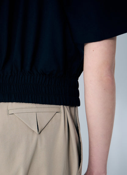 Bottega Veneta Women Wool Camp Collar Shirt by Luosophy