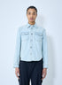 Bottega Veneta Women Extra Bleach Denim Shirt by Luosophy