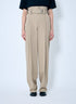 Bottega Veneta Women Compact Cotton Pants by Luosophy