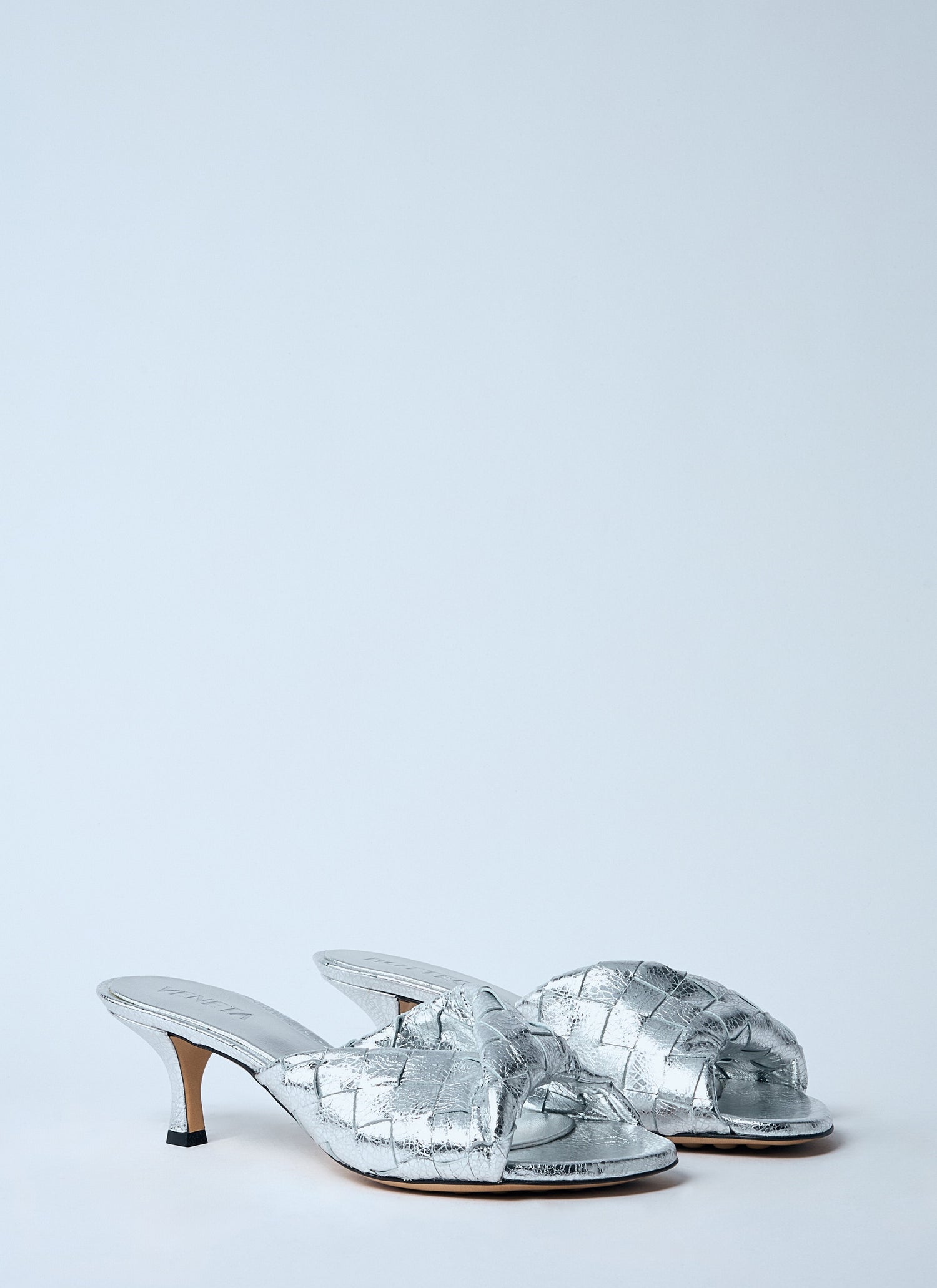 Bottega Veneta Women Blink Heeled Mules by Luosophy