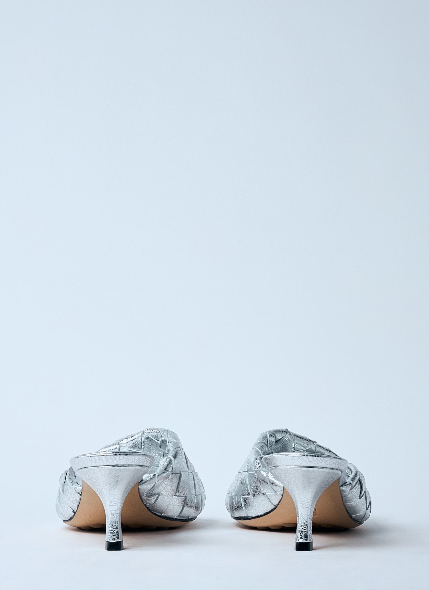Bottega Veneta Women Blink Heeled Mules by Luosophy