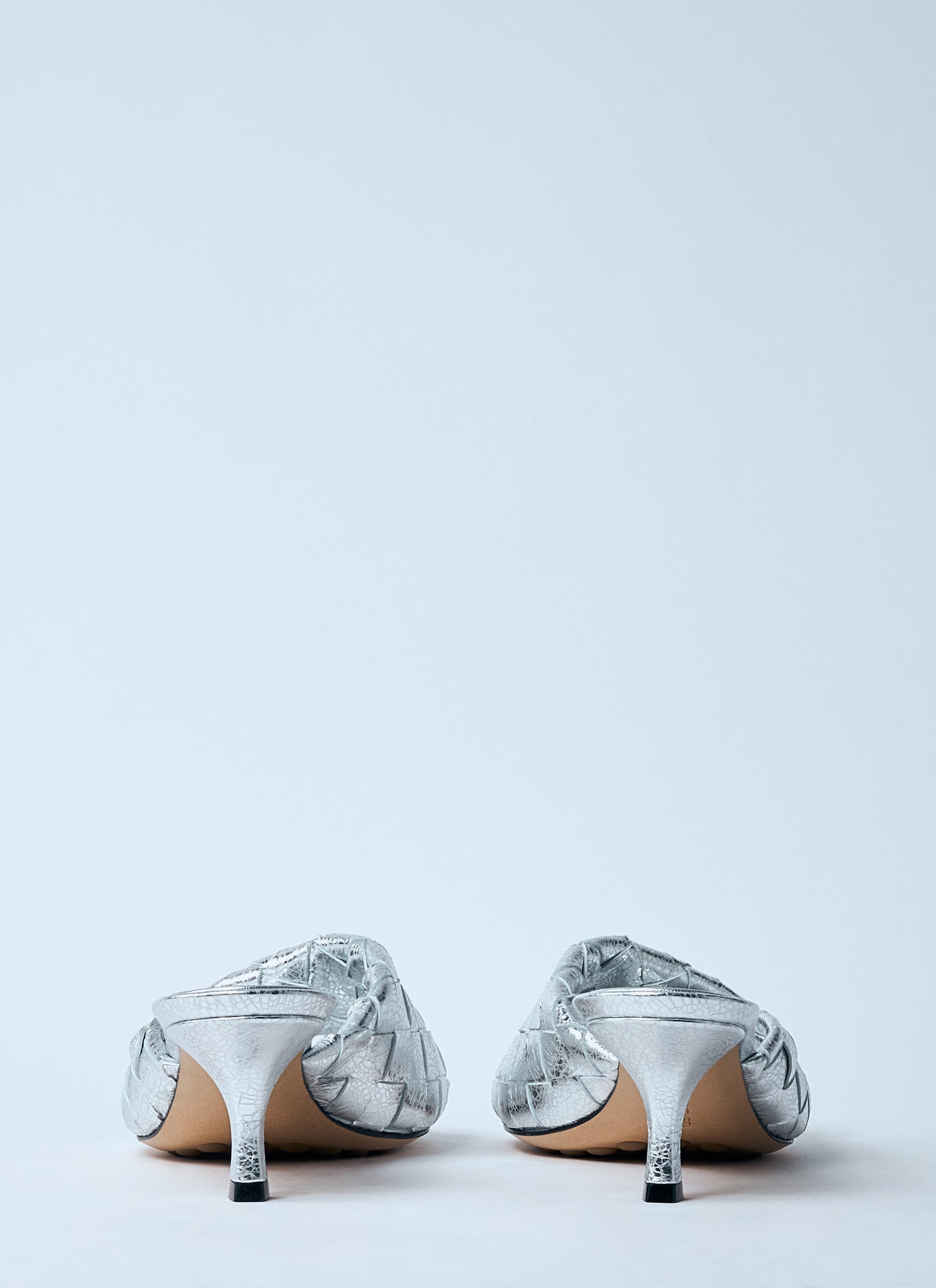 Bottega Veneta Women Blink Heeled Mules by Luosophy