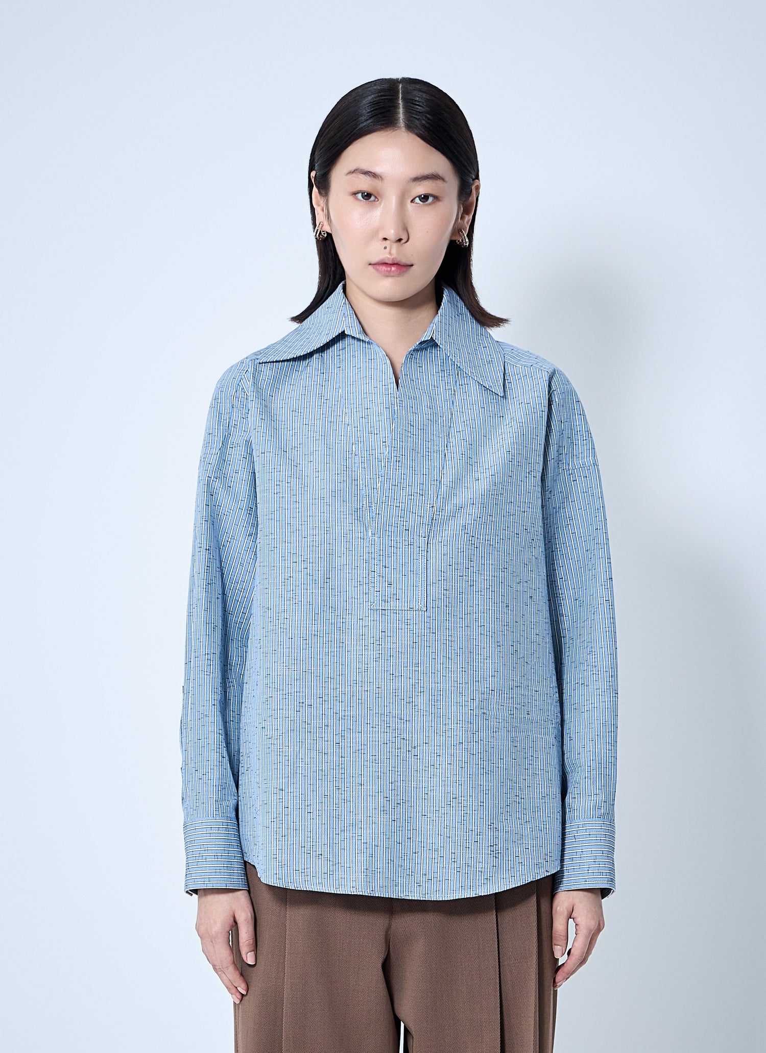 Bottega Veneta Women Striped Shirt by Luosophy