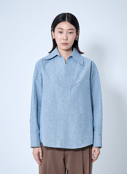 Bottega Veneta Women Striped Shirt by Luosophy