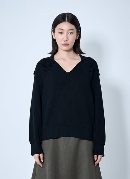Bottega Veneta Women Ribbed Cotton Sweater by Luosophy