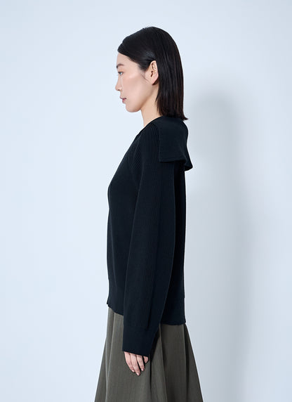 Bottega Veneta Women Ribbed Cotton Sweater by Luosophy