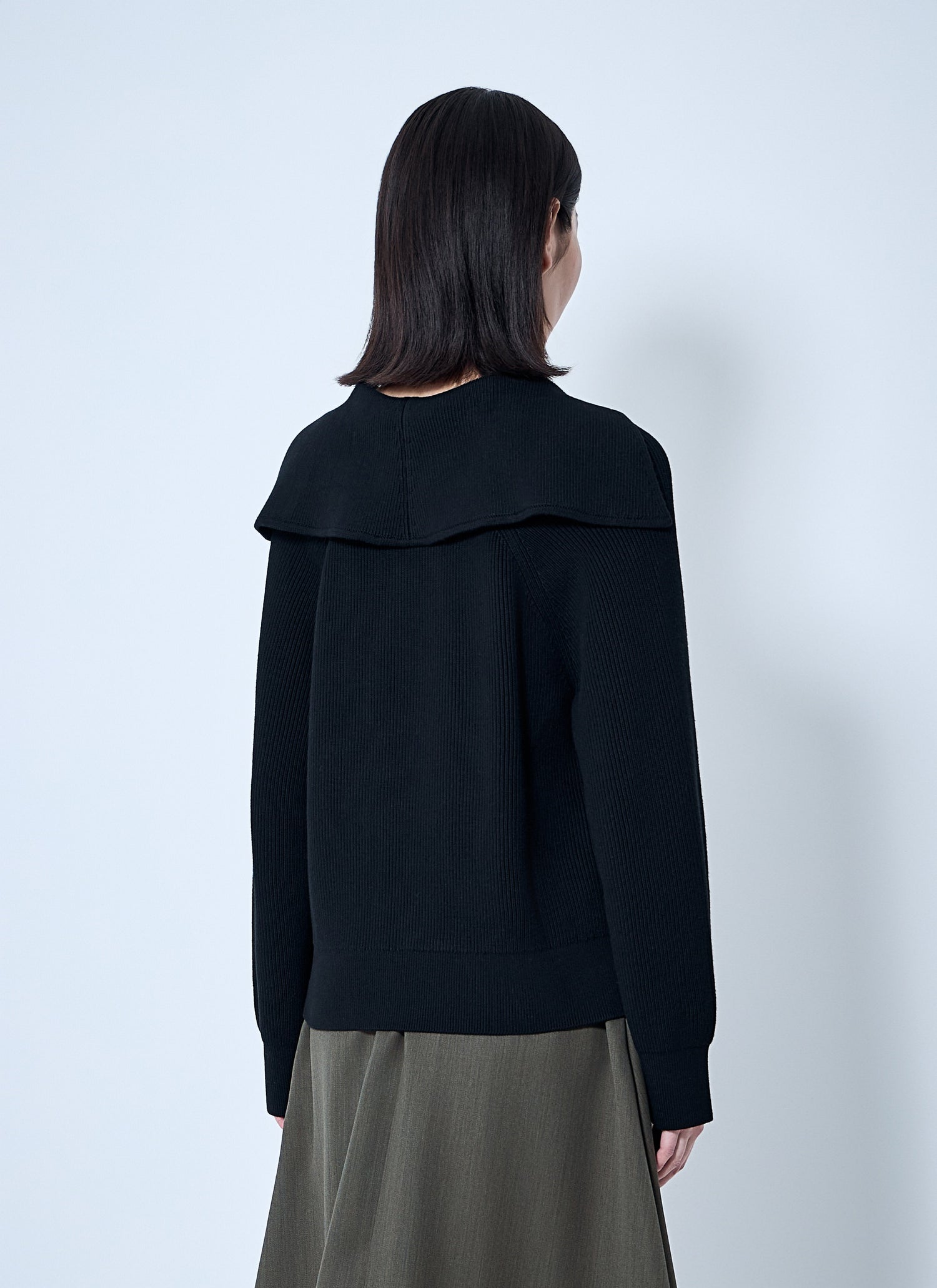Bottega Veneta Women Ribbed Cotton Sweater by Luosophy