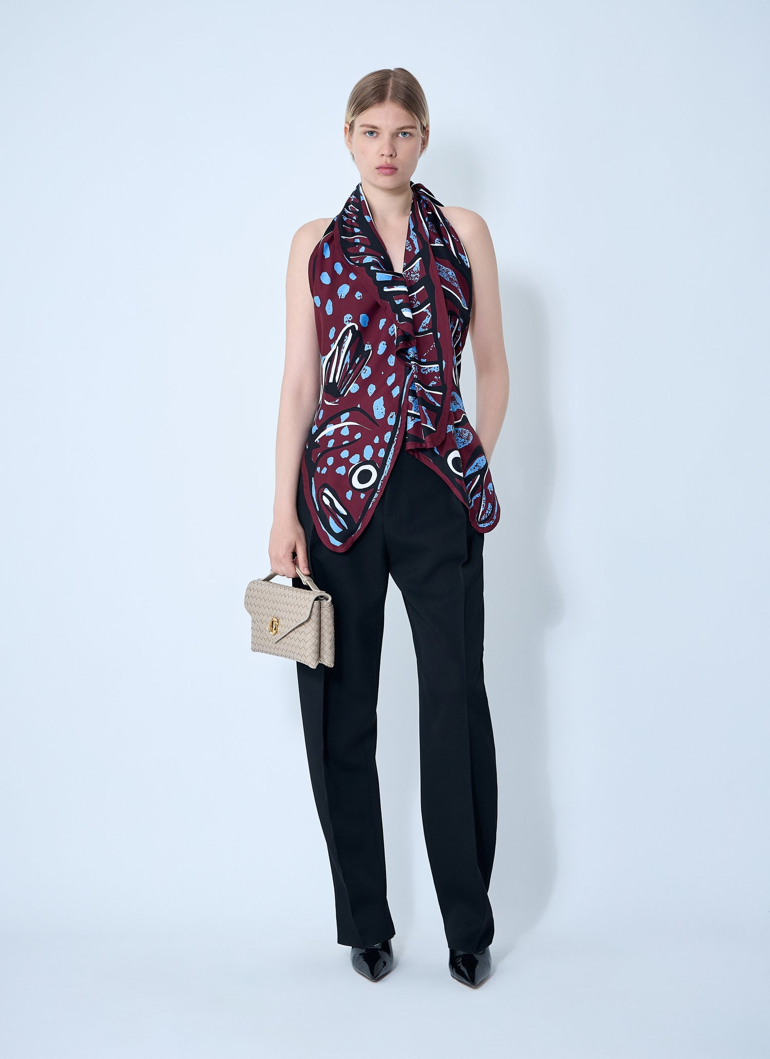 Bottega Veneta Women Tailored Wool Pants by Luosophy