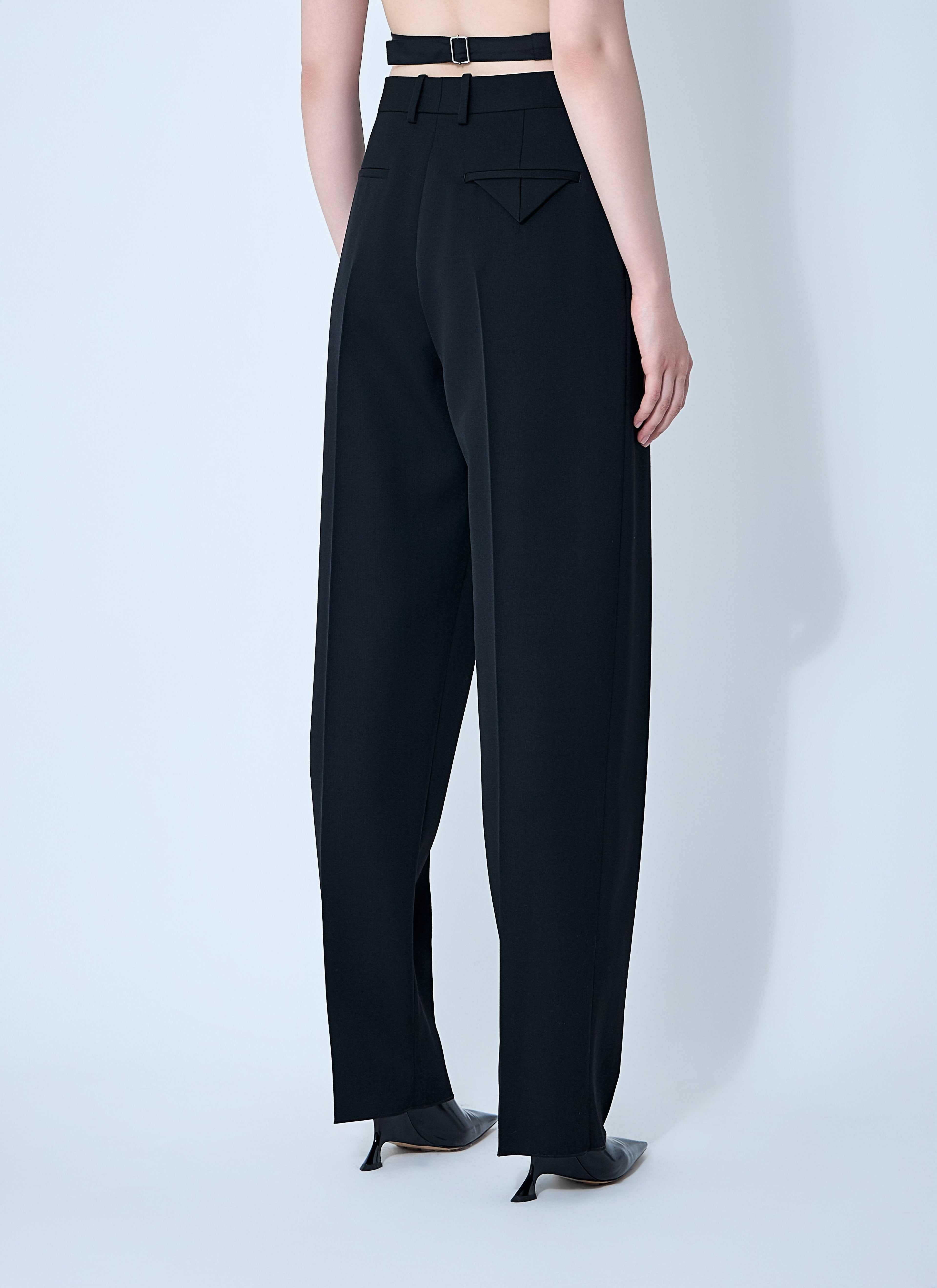 Bottega Veneta Women Tailored Wool Pants by Luosophy