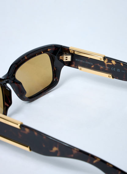 Bottega Veneta Men Dash Rectangular Sunglasses by Luosophy