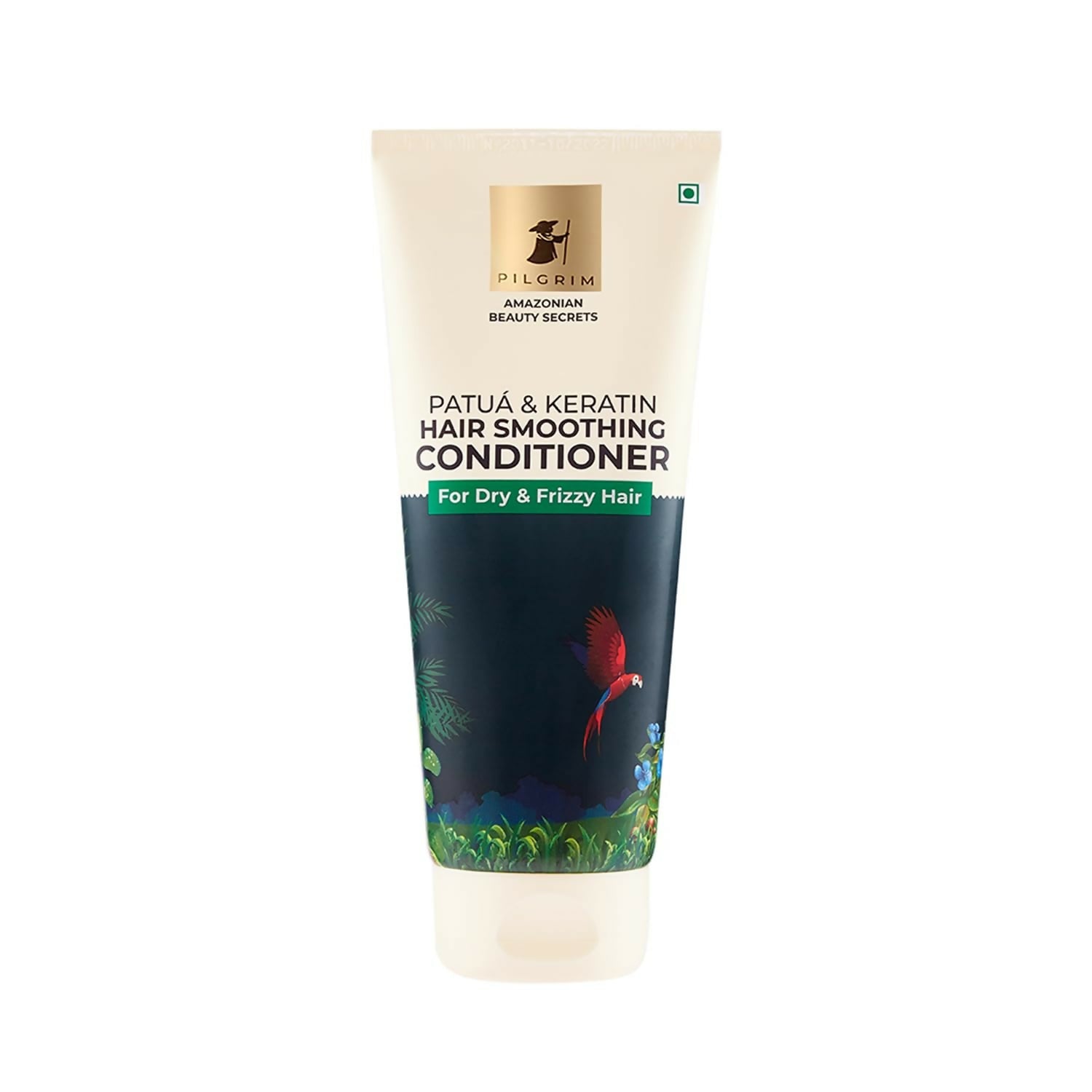 Pilgrim Amazonian Patua &amp; Keratin Hair Smoothing Conditioner For Dry &amp; Frizzy Hair With Sacha Inchi
