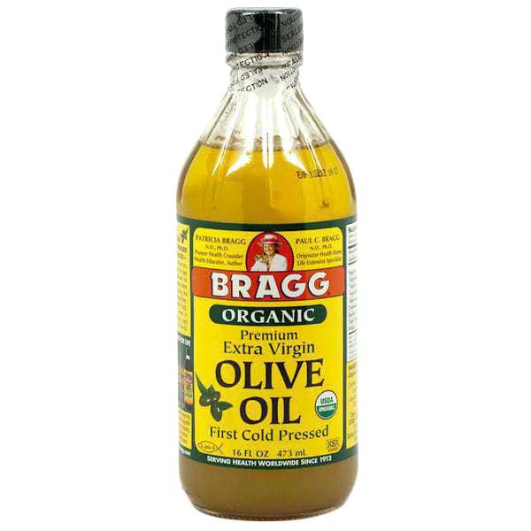 Olive Oil, Extra Virgin, Organic, Braggs by Country Life Natural Foods