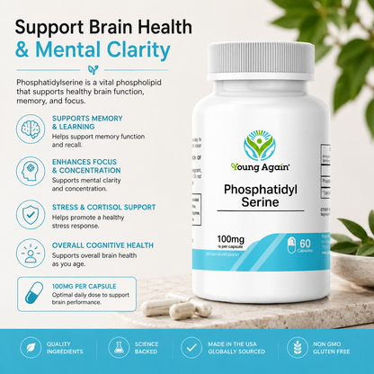 PS (Phosphatidyl Serine) - Brain Supplement by Young Again