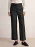Linen Tailored Wide Leg Full Length Pants LEIGHTON by LINTICO