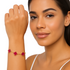 Clara Clover Red Charm Bracelet by Farmacias Savia