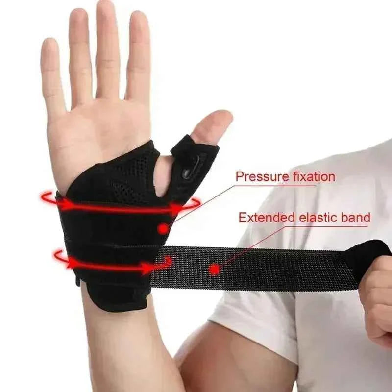 WristGuard™ Breathable Wrist Support Brace – Adjustable Comfort &amp; Stability
