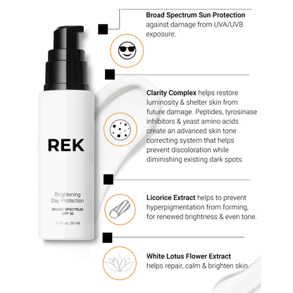 Brightening Day Protection – Daily Brightening SPF Moisturizer | REK Cosmetics by REK Cosmetics