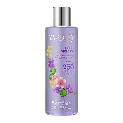Yardley April Violets Luxury Body Wash 250ml by Pasteur Pharmacy