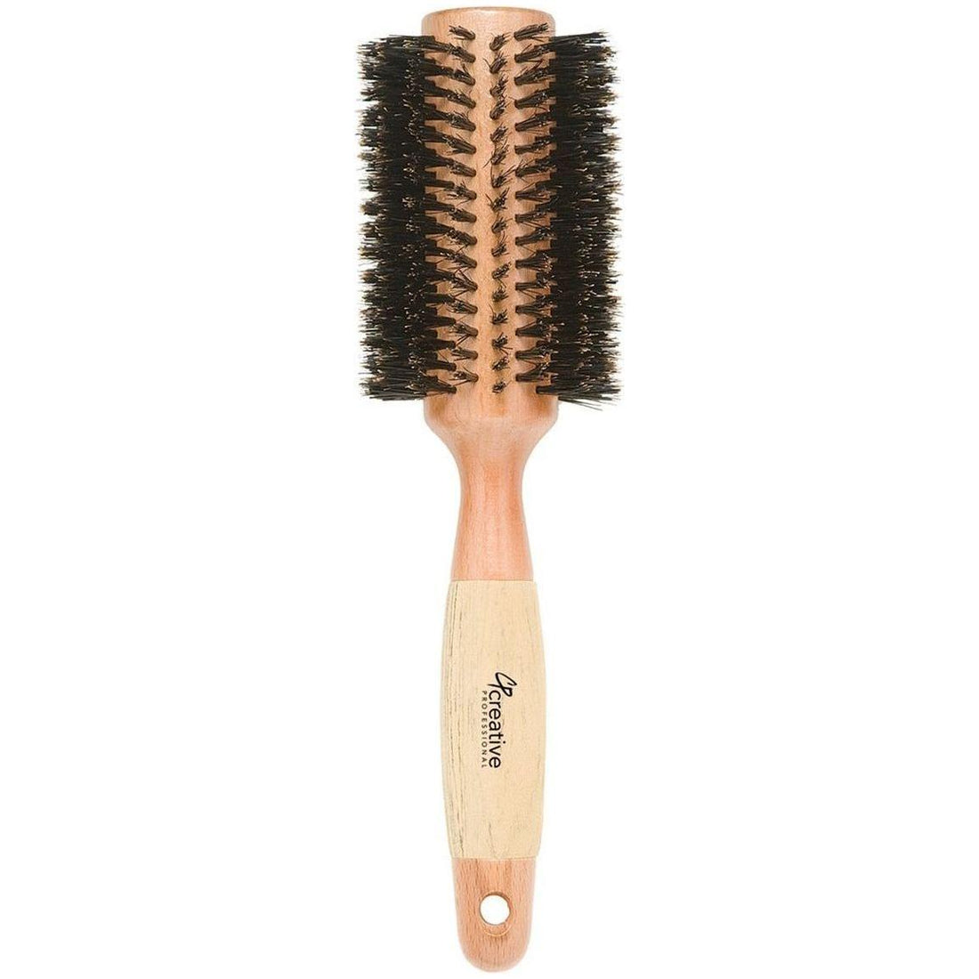Eco-Friendly Boar Bristle Round Hair Brush by Pasteur Pharmacy