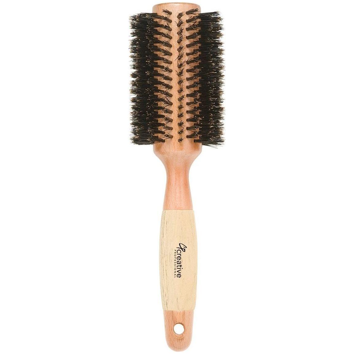Eco-Friendly Boar Bristle Round Hair Brush by Pasteur Pharmacy