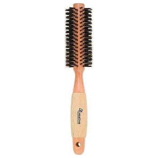 Eco-Friendly Boar Bristle Round Hair Brush by Pasteur Pharmacy