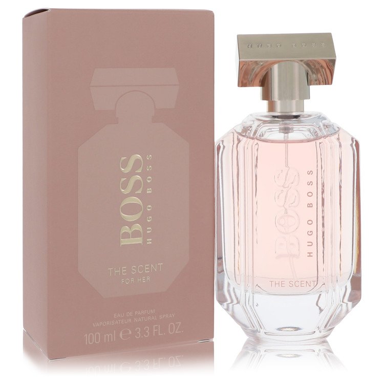 Boss The Scent by Hugo Boss Eau De Parfum Spray 3.3 oz for Women 
