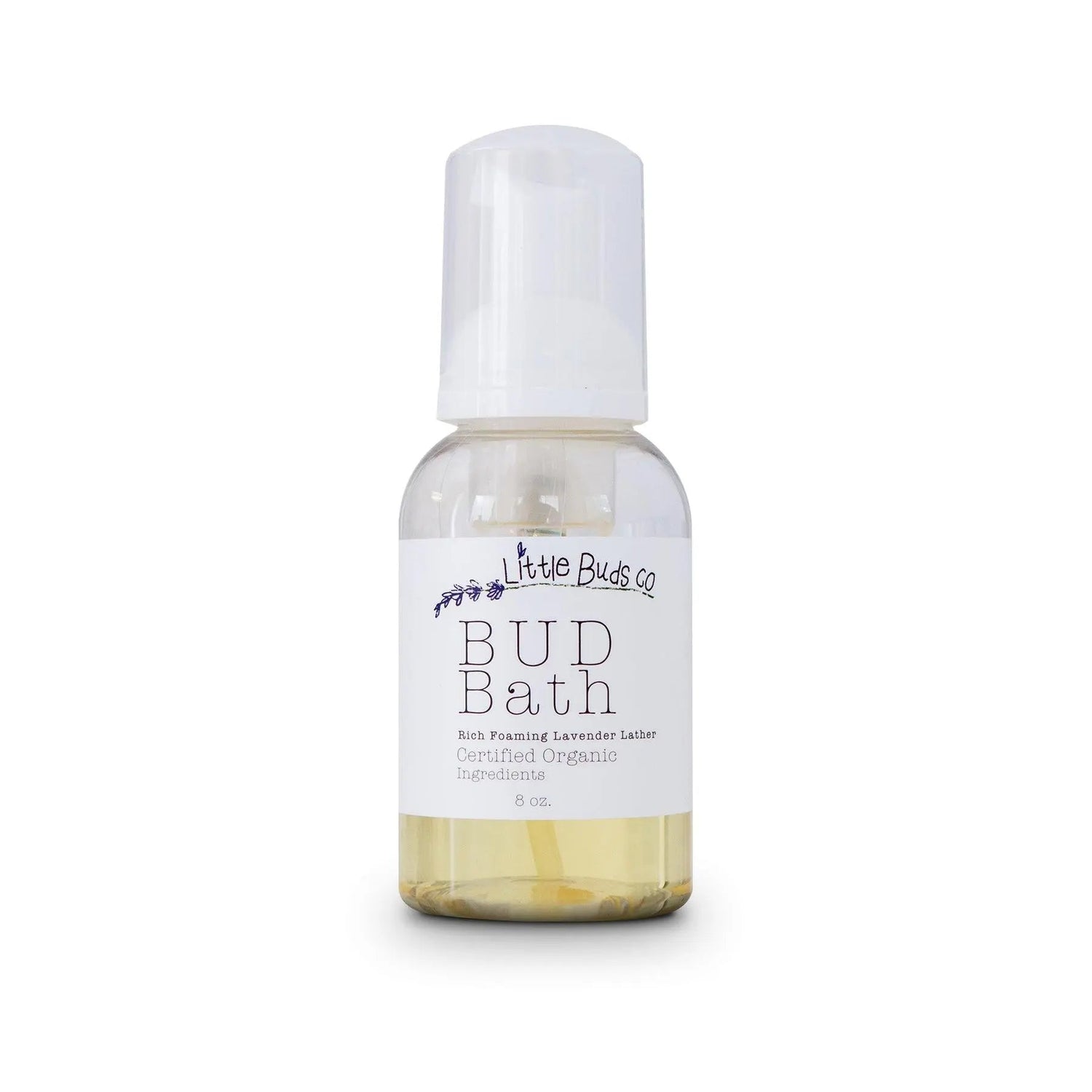Bud Bath for Baby - Organic Foaming Lavender Cleanser - 8 oz by Lavender Life Company