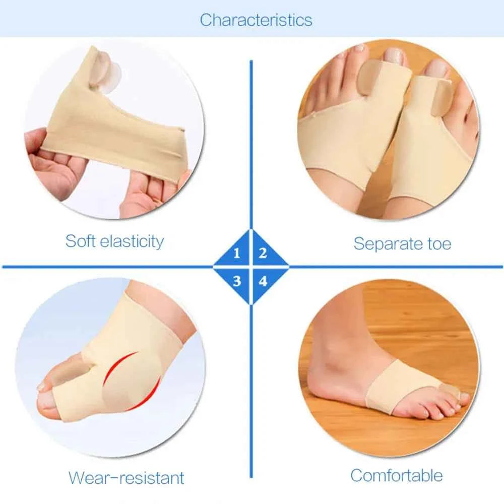 BunEase™ Corrector Socks – Gentle Bunion Pain Relief &amp; Foot Support