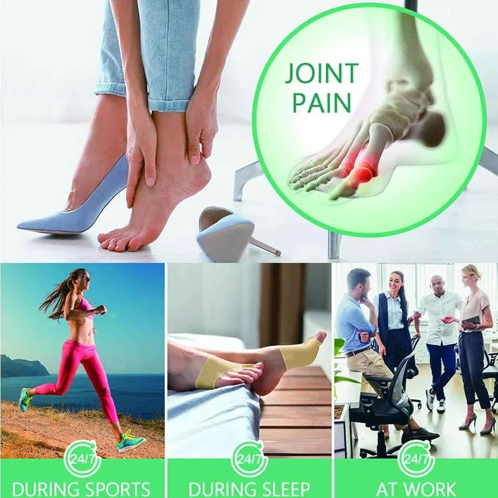 BunEase™ Corrector Socks – Gentle Bunion Pain Relief &amp; Foot Support