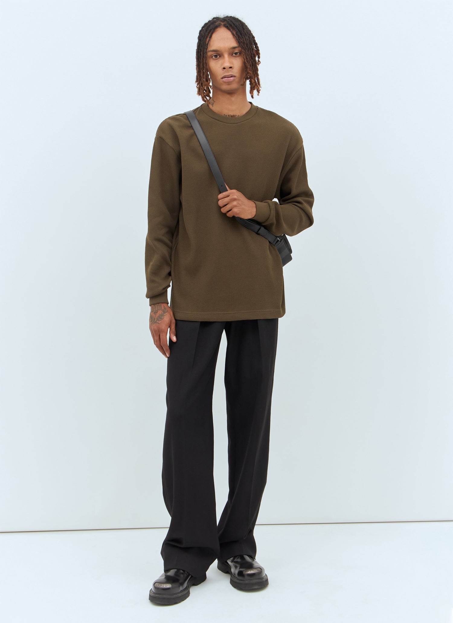 Burberry Men Ekd Waffle Knit Top by Luosophy