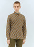 Burberry Men Check Cotton Shirt by Luosophy