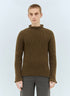 Burberry Men Fringed Wool Sweater by Luosophy